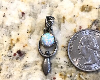 Opal Goddess/Mother Earth Pendant Necklace