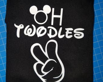 OH TWOdles Birthday Shirt, Mickey Birthday Shirt, Oh Twodles Birthday Shirt, Personalized Shirt, Toodles Birthday Shirt