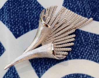 Vintage Coro Pegasus Wheat Spray Brooch/Pin