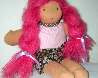 Organic Waldorf doll: Nina