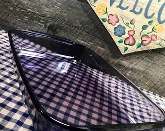 1980's Vintage Amethyst PURPLE Pyrex Glass Originals 9x 13 Baking Dish, Glass Cookware/Bakeware, Collectible Bakeware