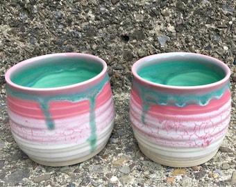Pink Lotus Tea/Wine Cups