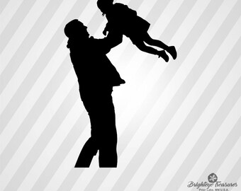 Free Free 136 Like Daughter Silhouette Father Daughter Svg SVG PNG EPS DXF File