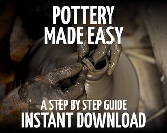 Pottery Made Easy, John Wolfe Dougherty, How to Make Pottery, Pottery Tutorial, Pottery Glazes, Pottery Clays, Pottery Guide