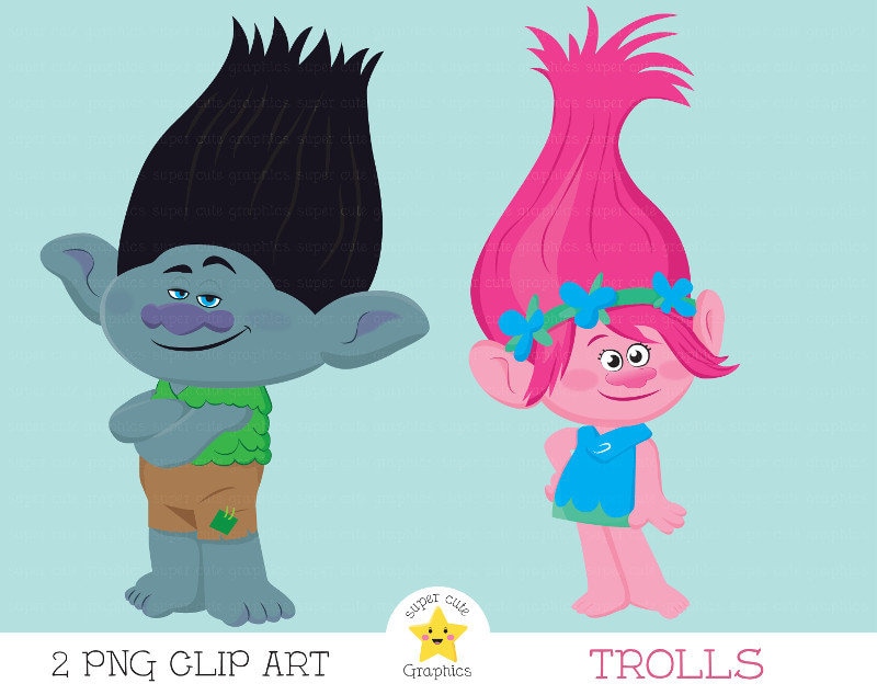 Trolls clipart trolls party trolls graphics trolls