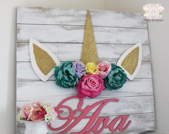 unicorn themed letters unicorn nursery unicorn room decor
