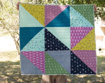 Modern Baby / Toddler Quilt