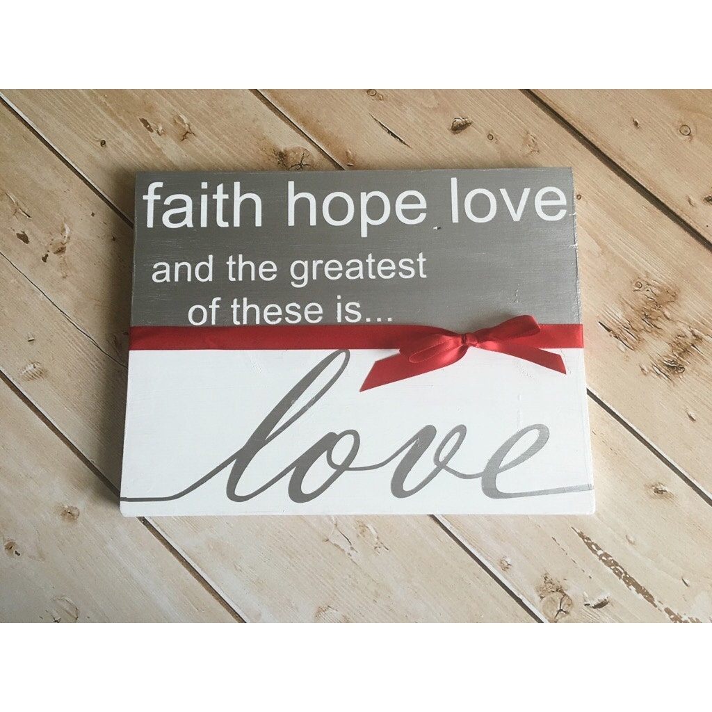 DIY KIT The Greatest is Love Craft Kit Create Your Own