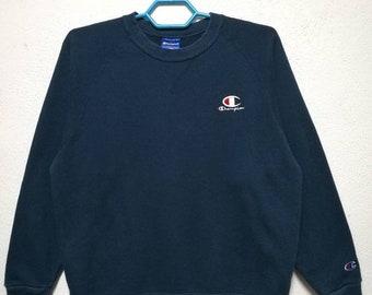 Vintage Champion Small Logo Sweatshirt Sweater