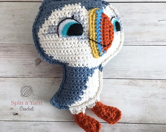 Oona the Puffin Crochet Pattern