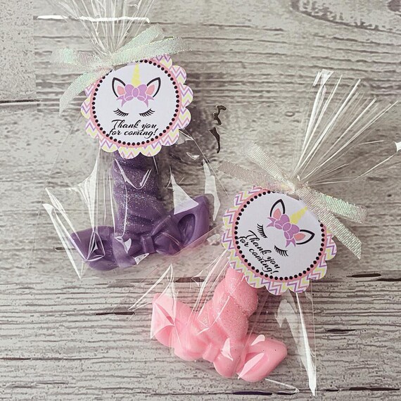 10 UNICORN SOAP FAVORS Unicorn Baby Shower Rainbow