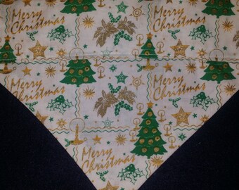 SALE! Merry Christmas Dog Bandana!!