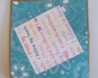 Handmade Paper Sack Photo Mini Album