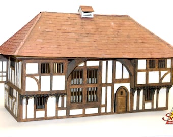 48th scale Dolls House miniature Kit Wealden Hall House