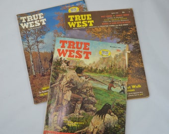 Vintage True West Magazines April 1966 October 1967 And December 1968