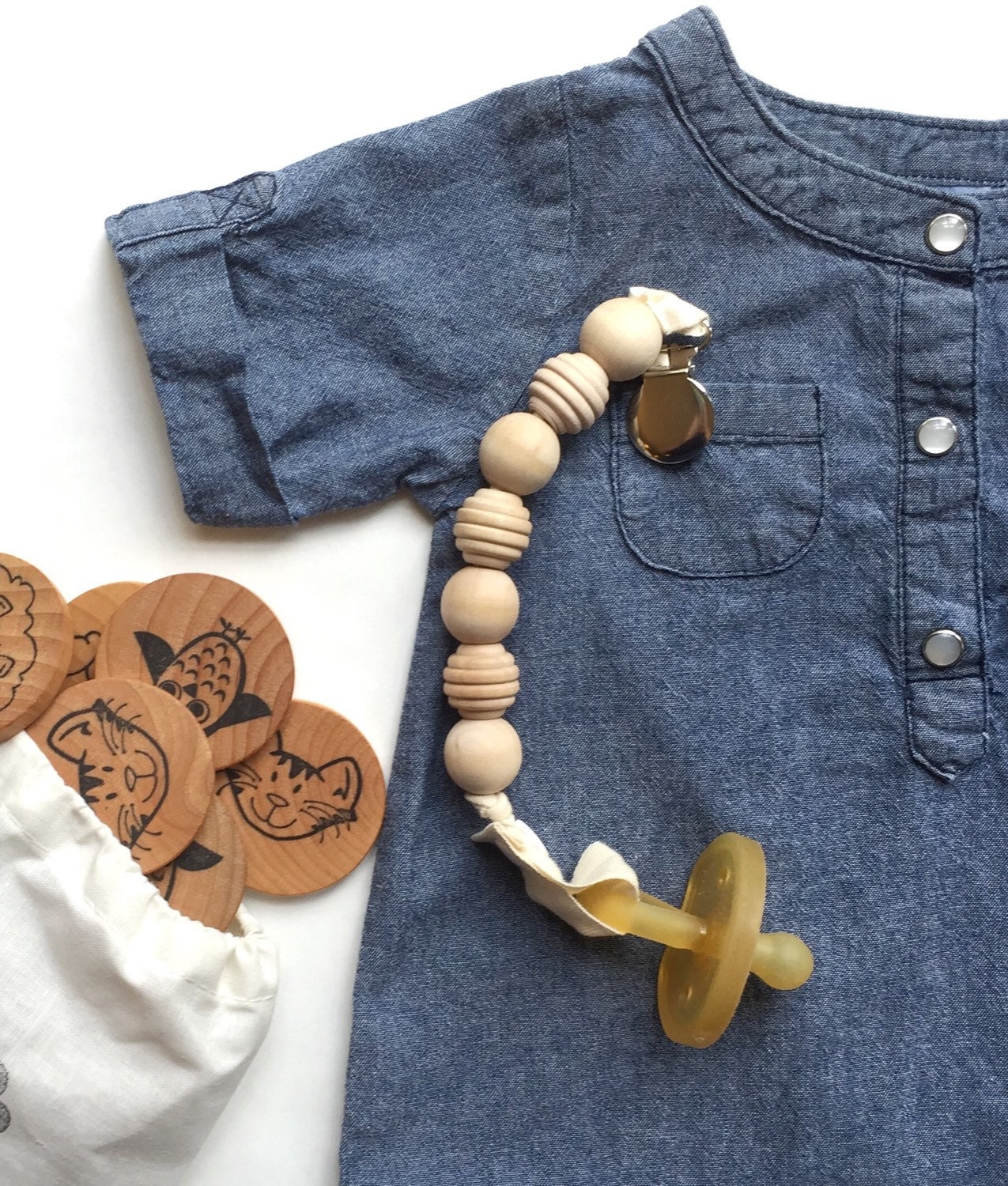 Pacifier Clip Boy Pacifier Clip Pacifier Leash Baby