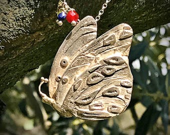Silver Butterfly. Silver Butterfly pendant. Silver Butterfly necklace. Butterfly pendant. Butterfly Collar.