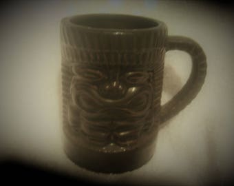 TIKI MUG HANDLE Orchids Of Hawaii
