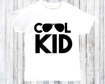 Cool Kid - shirt cool tshirt - mode enfant chemise - cadeau d’anniversaire pour enfant - cadeau mignon idée enfant en bas âge - enfants pour enfant - drôle chemise pour enfant