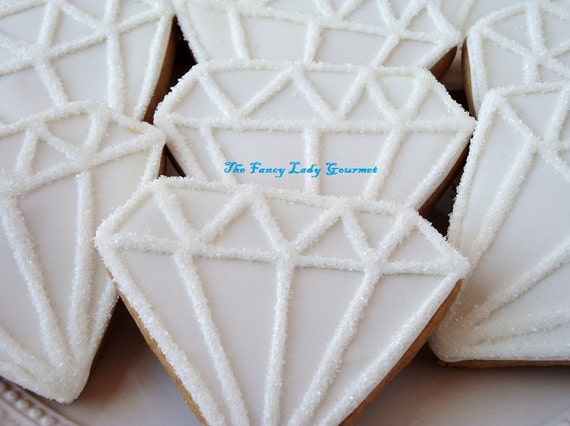 Diamond bling cookies 1 dozen