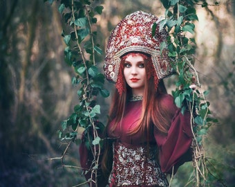 Dress & Headpiece ''RUSSIAN TSAREVNA''