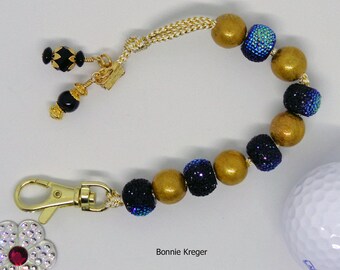 Golf Stroke Counter with Handmade Beads
