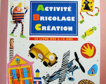 Activities for children book "Activity craft Creation" book of 6-10 years. ABC fish. 1998.