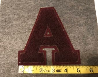 Vintage Varsity letter A - Letterman