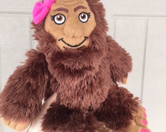 1990s Big Foot Sasquatch Girl Plush
