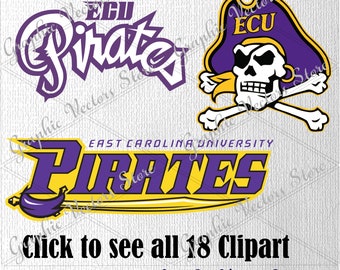 East Carolina svg, Files for Silhouette, Printable, Cricut, Files for Cutting Machine, Print Files, Digital Files, Layered.