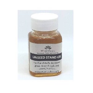 Wizart Colors Linseed Stand Oil for oil painting medium