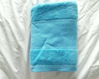 Towel embroidery Rico design: Blue
