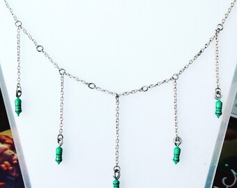Green Inductors Necklace