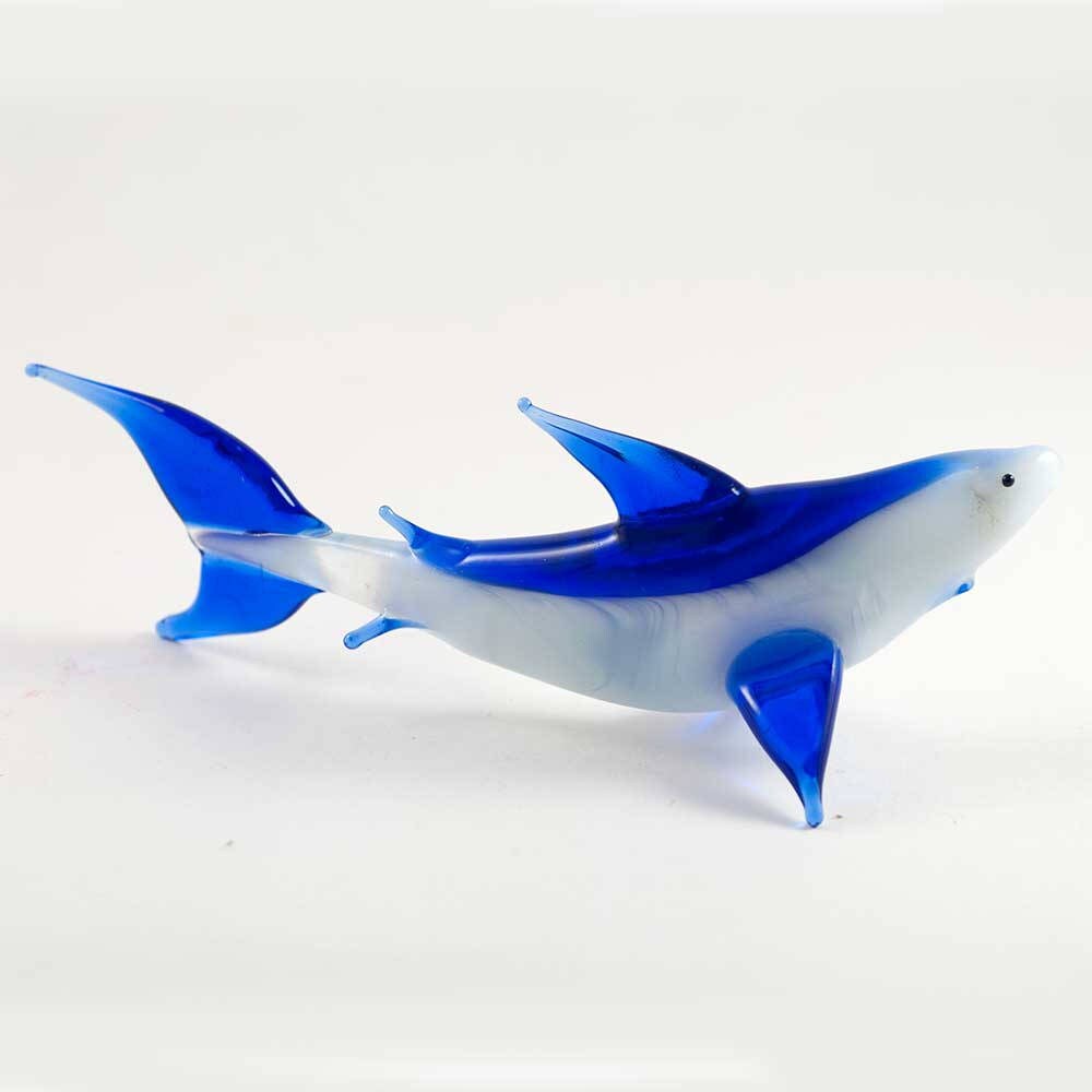 blown glass shark