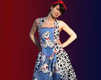 101 Dalmatians Upcycling 50s Petticoat Dress