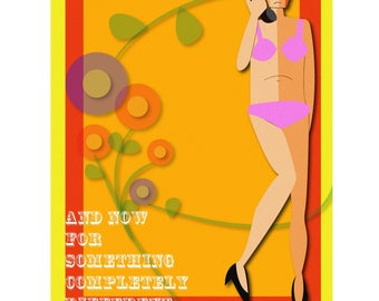 And Now For Something Completely Different Illustration Print
