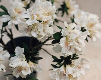 Artificial Rhododendron Flower Stem