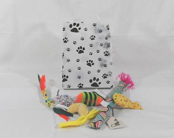 Catnip toy assortment, cat supplies, pet supplies, cat toys, pet toys