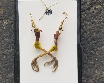 Tiny Toes Yellow Earings