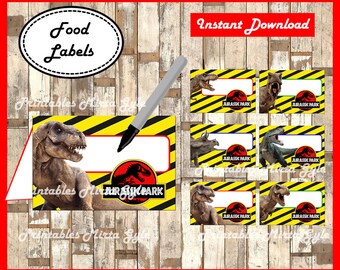 Jurassic Orld Food Labels Free Download Jurassic Orld Food Labels Free Download