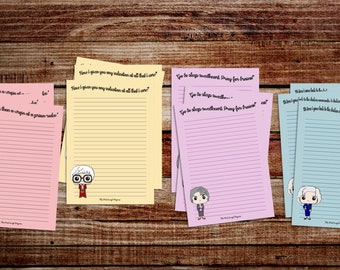 Golden - A5 Stationery - Writing Paper