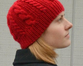 Lineweaver Hat PDF Knitting Pattern by Vint Hill Knits