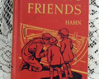 1939 Antique Children's Reading School Book Similar Great Teacher Gift! #131