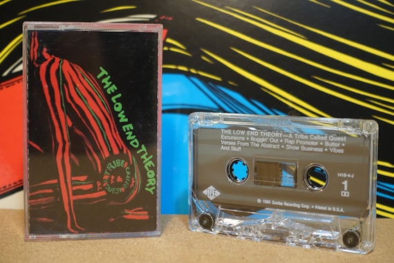 The Low End Theory by A Tribe Called Quest Vintage Cassette Tape