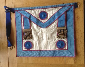 Vintage Mark Degree Master Masons Apron