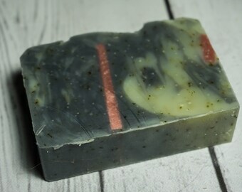 Peppermint Tea Tree Soap, Handmade All Natural Cold Process Soap