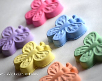 Butterfly Party Favor Thank You Sidewalk Chalk