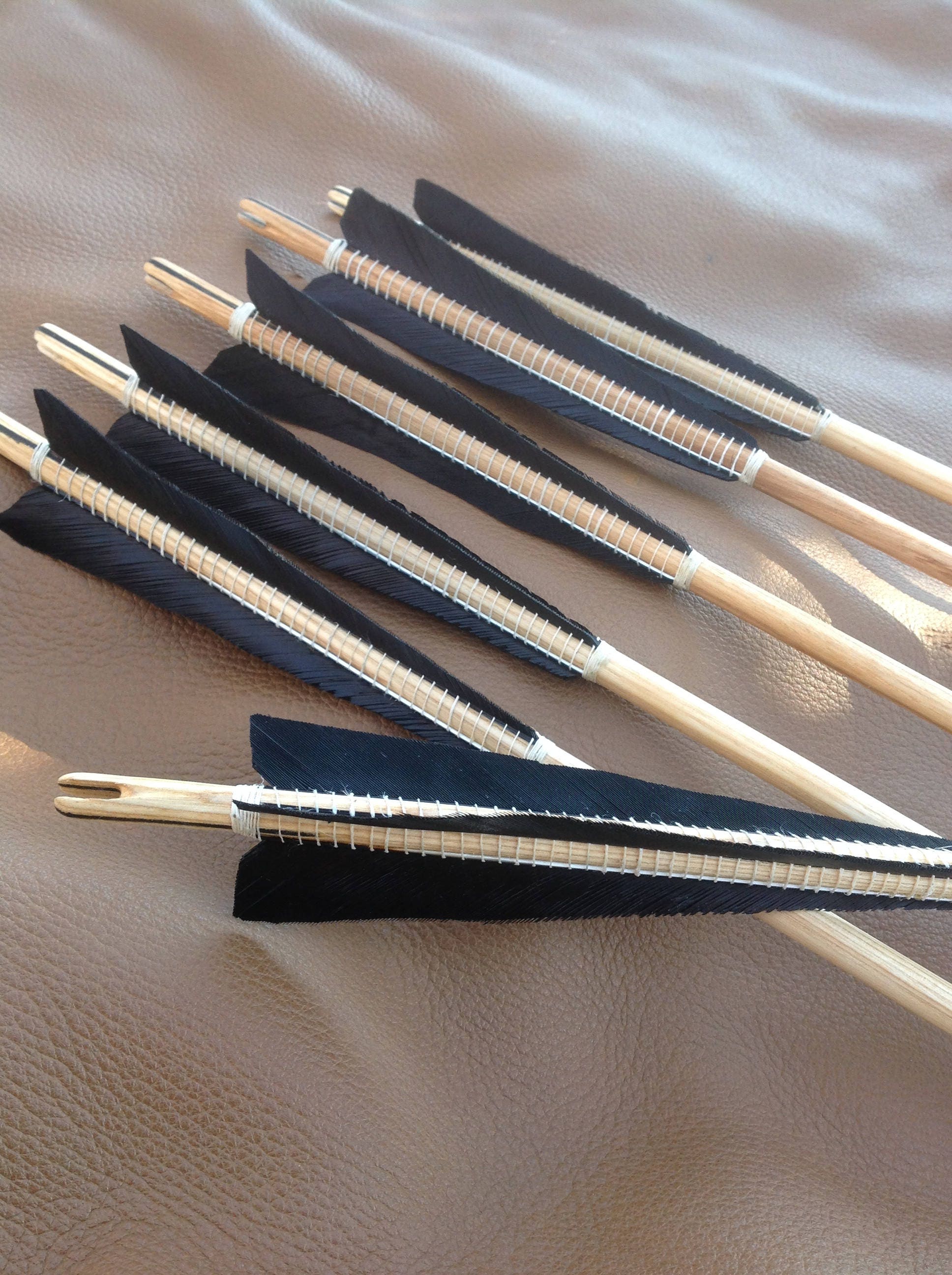 Medieval Renaissance Wood Arrows for English Longbow Tryangle