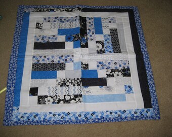 Blue Quilt Table Runner
