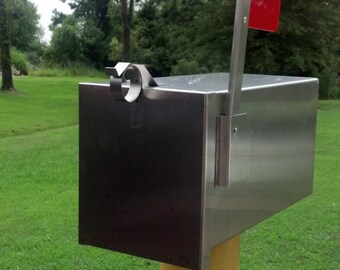 The Breadbox Handmade Stainless Steel Decorative Mailbox